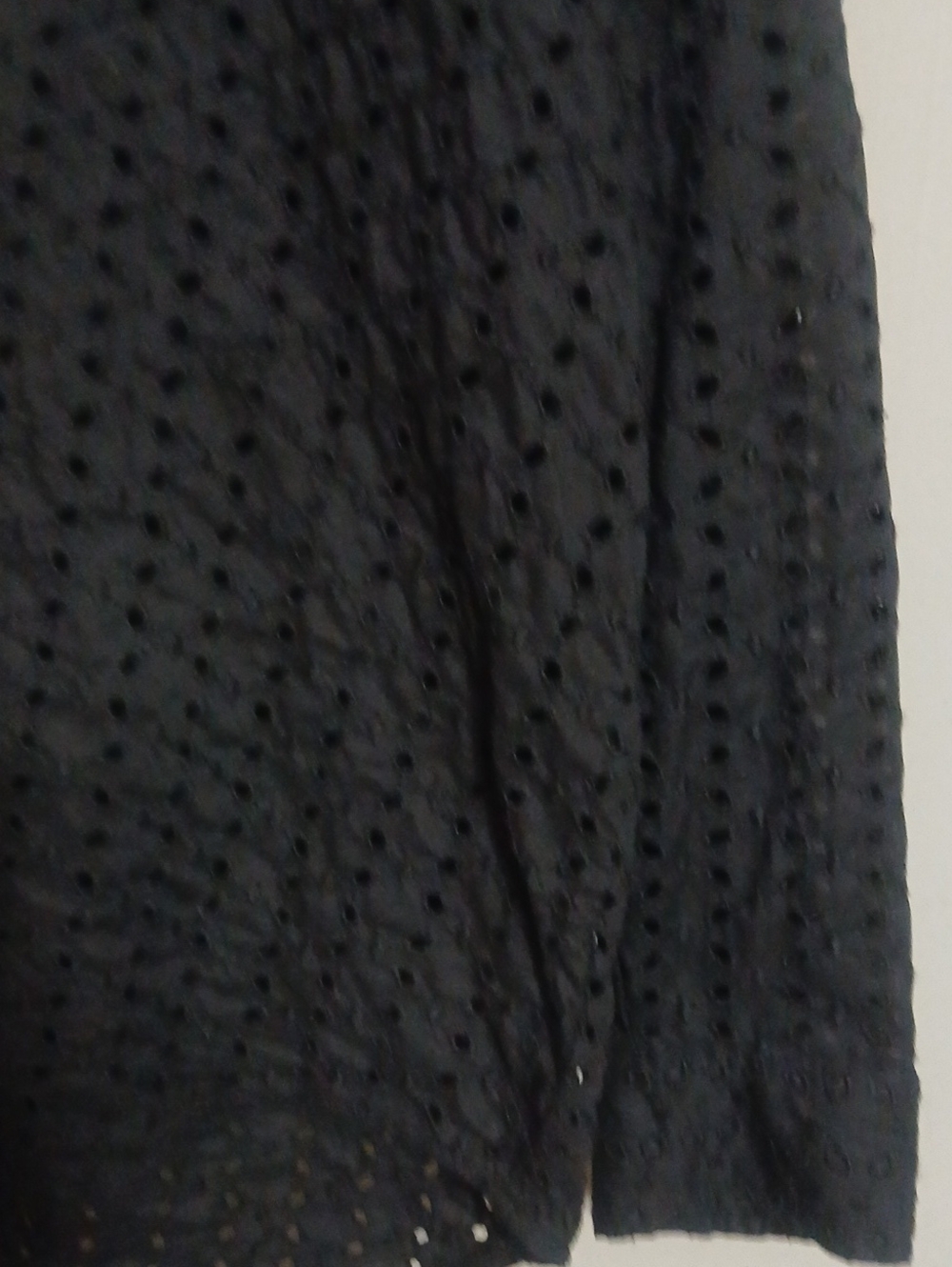 GAP Black Openwork V-Neck Sweater - Picture 2 of 5